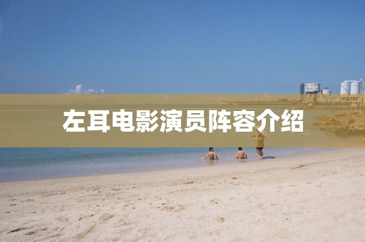 左耳電影演員陣容介紹