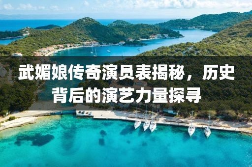 武媚娘傳奇演員表揭秘，歷史背后的演藝力量探尋