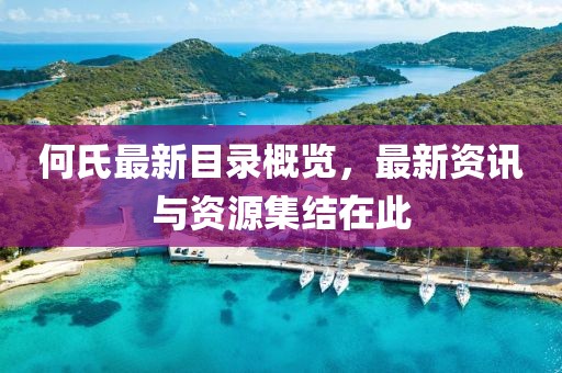 何氏最新目錄概覽,最新資訊與資源集結(jié)在此