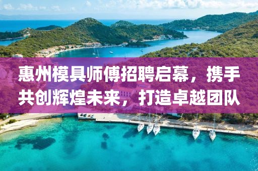 惠州模具師傅招聘啟幕，攜手共創(chuàng)輝煌未來，打造卓越團(tuán)隊(duì)