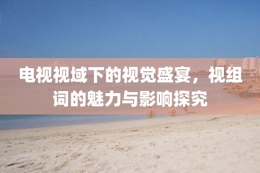 電視視域下的視覺(jué)盛宴，視組詞的魅力與影響探究