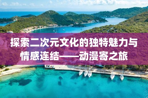 探索二次元文化的獨特魅力與情感連結(jié)——動漫寄之旅
