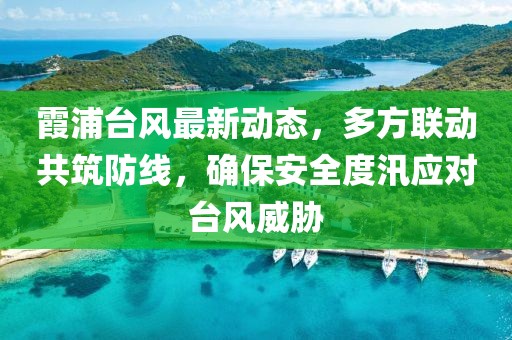 霞浦臺風(fēng)最新動態(tài)，多方聯(lián)動共筑防線，確保安全度汛應(yīng)對臺風(fēng)威脅