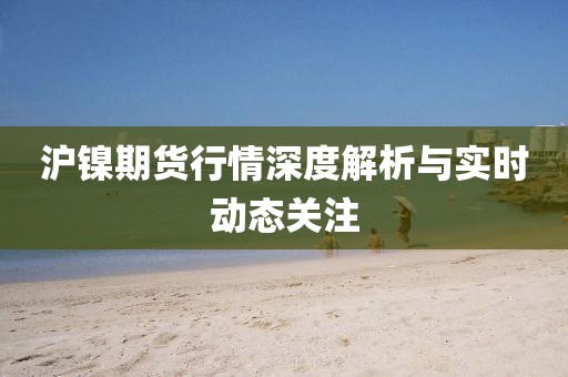 滬鎳期貨行情深度解析與實時動態(tài)關注