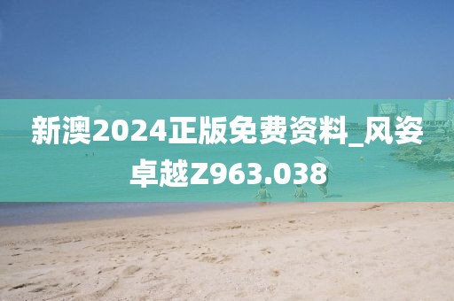 新澳2024正版免費(fèi)資料_風(fēng)姿卓越Z963.038