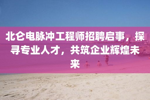 北侖電脈沖工程師招聘啟事,探尋專(zhuān)業(yè)人才,共筑企業(yè)輝煌未來(lái)