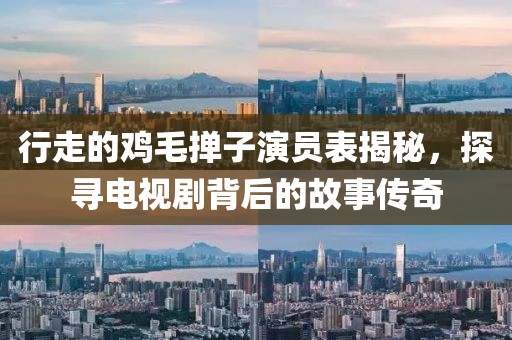 行走的雞毛撣子演員表揭秘，探尋電視劇背后的故事傳奇