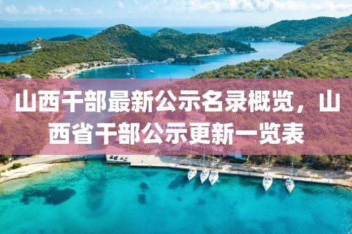 山西干部最新公示名錄概覽，山西省干部公示更新一覽表