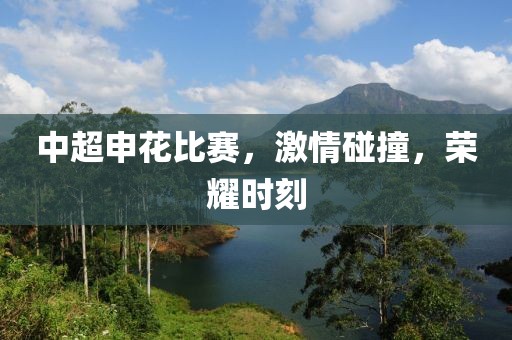 中超申花比賽，激情碰撞，榮耀時(shí)刻