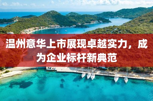 溫州意華上市展現(xiàn)卓越實力，成為企業(yè)標(biāo)桿新典范