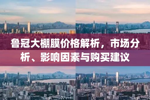 魯冠大棚膜價(jià)格解析，市場(chǎng)分析、影響因素與購(gòu)買(mǎi)建議