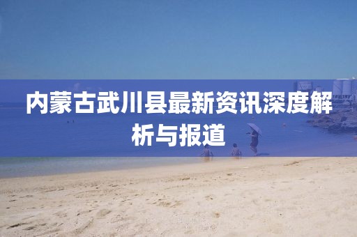 內(nèi)蒙古武川縣最新資訊深度解析與報道