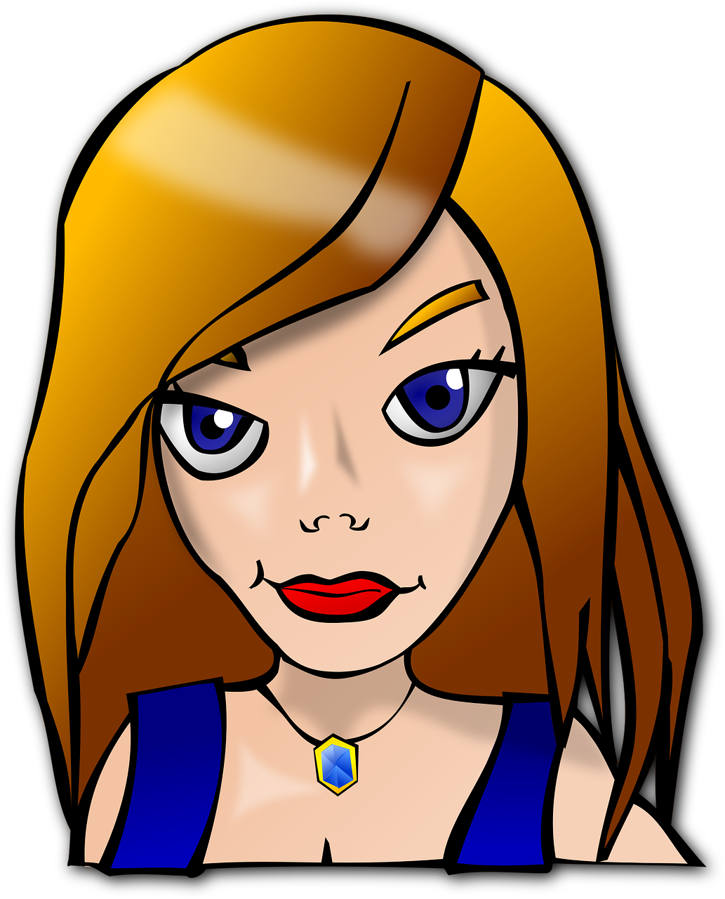 動漫頭像的簡潔之美